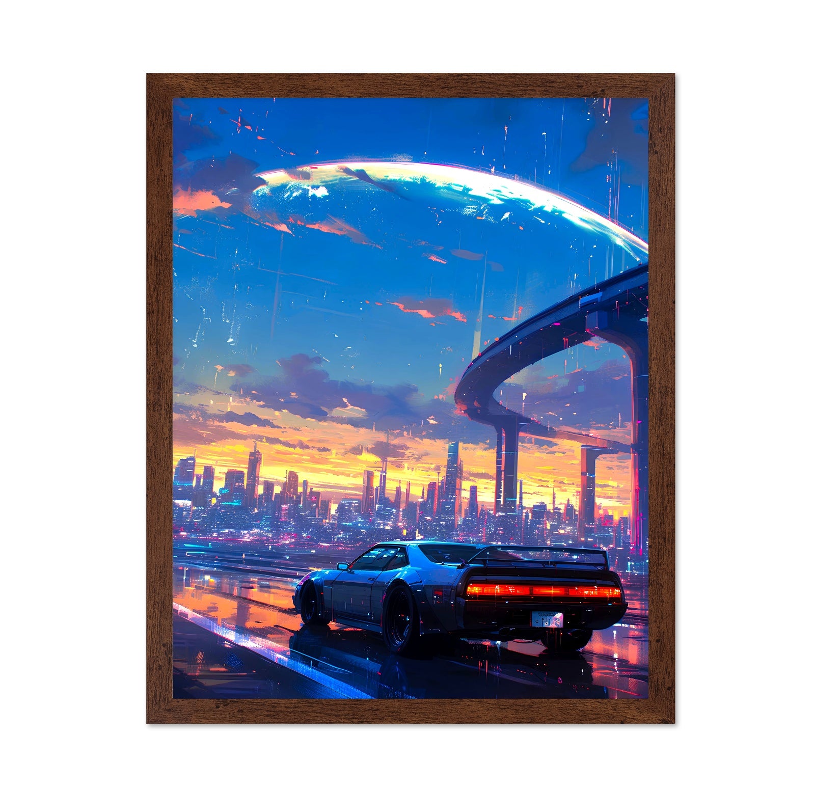 Futuristic Rain Drive