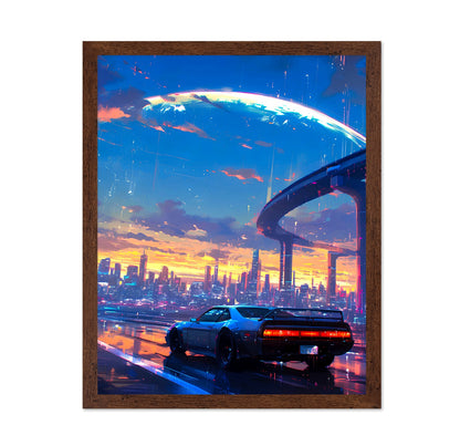 Futuristic Rain Drive