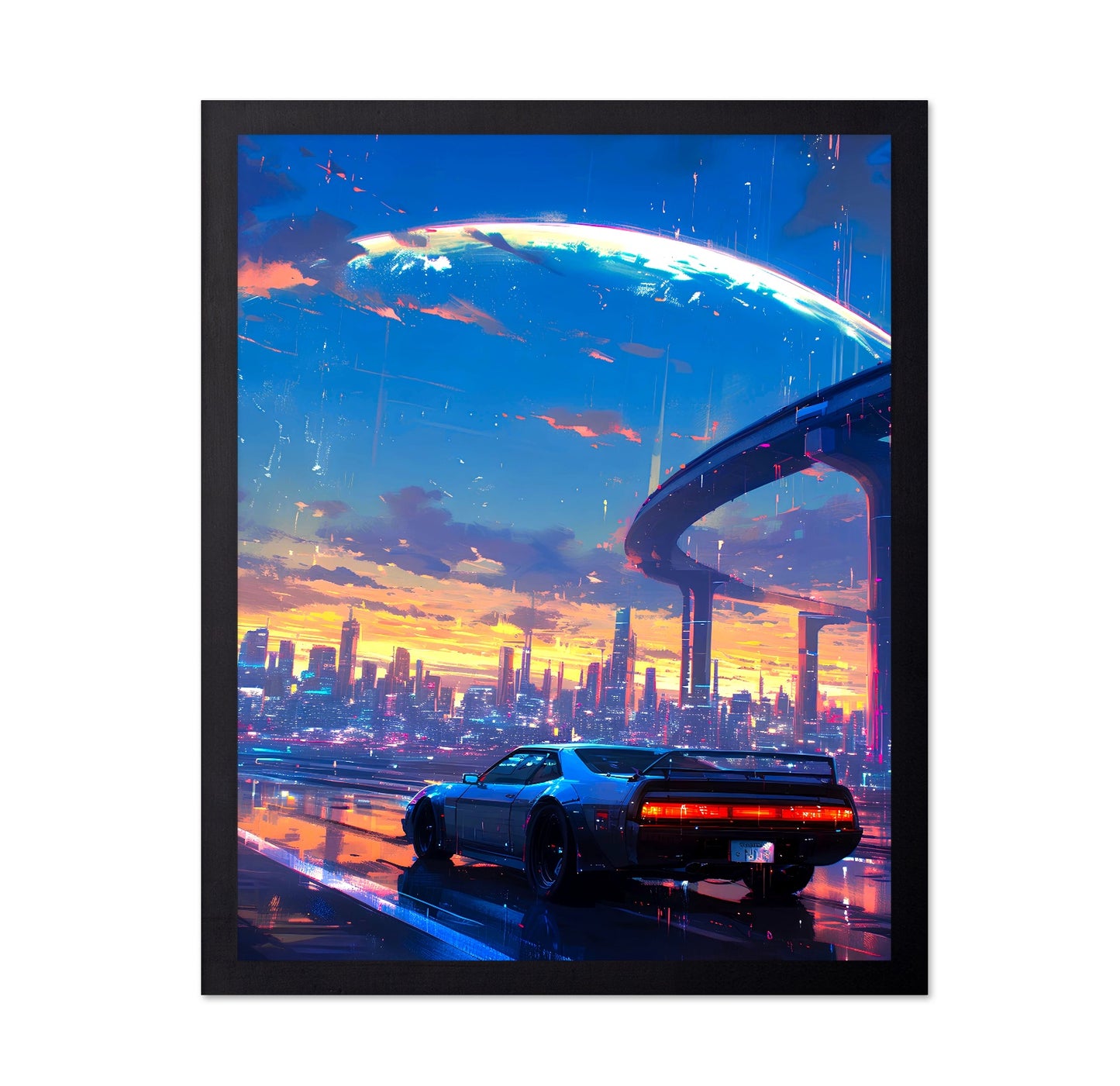 Futuristic Rain Drive