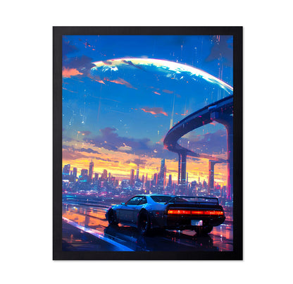 Futuristic Rain Drive
