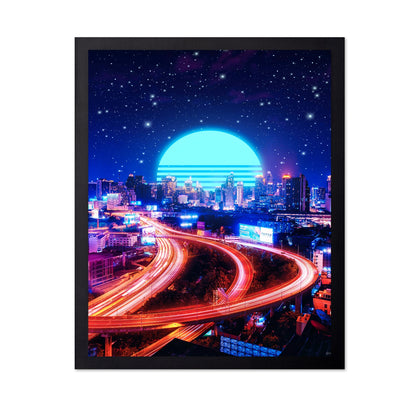 Neon Bangkok Skyline