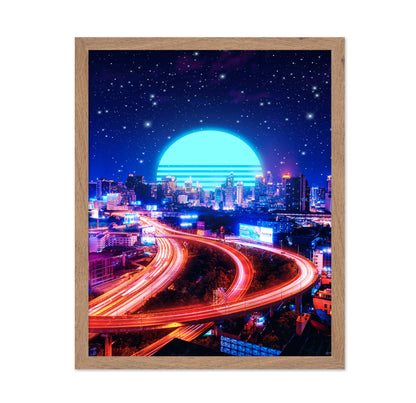 Neon Bangkok Skyline