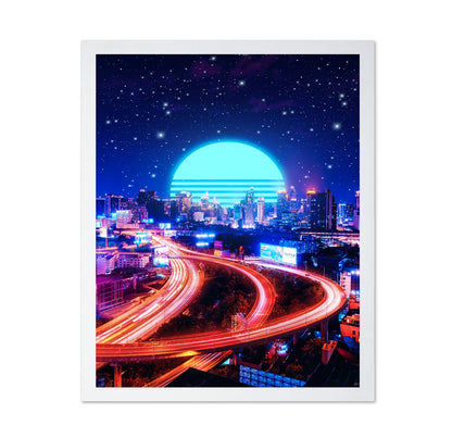 Neon Bangkok Skyline