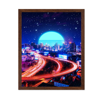 Neon Bangkok Skyline