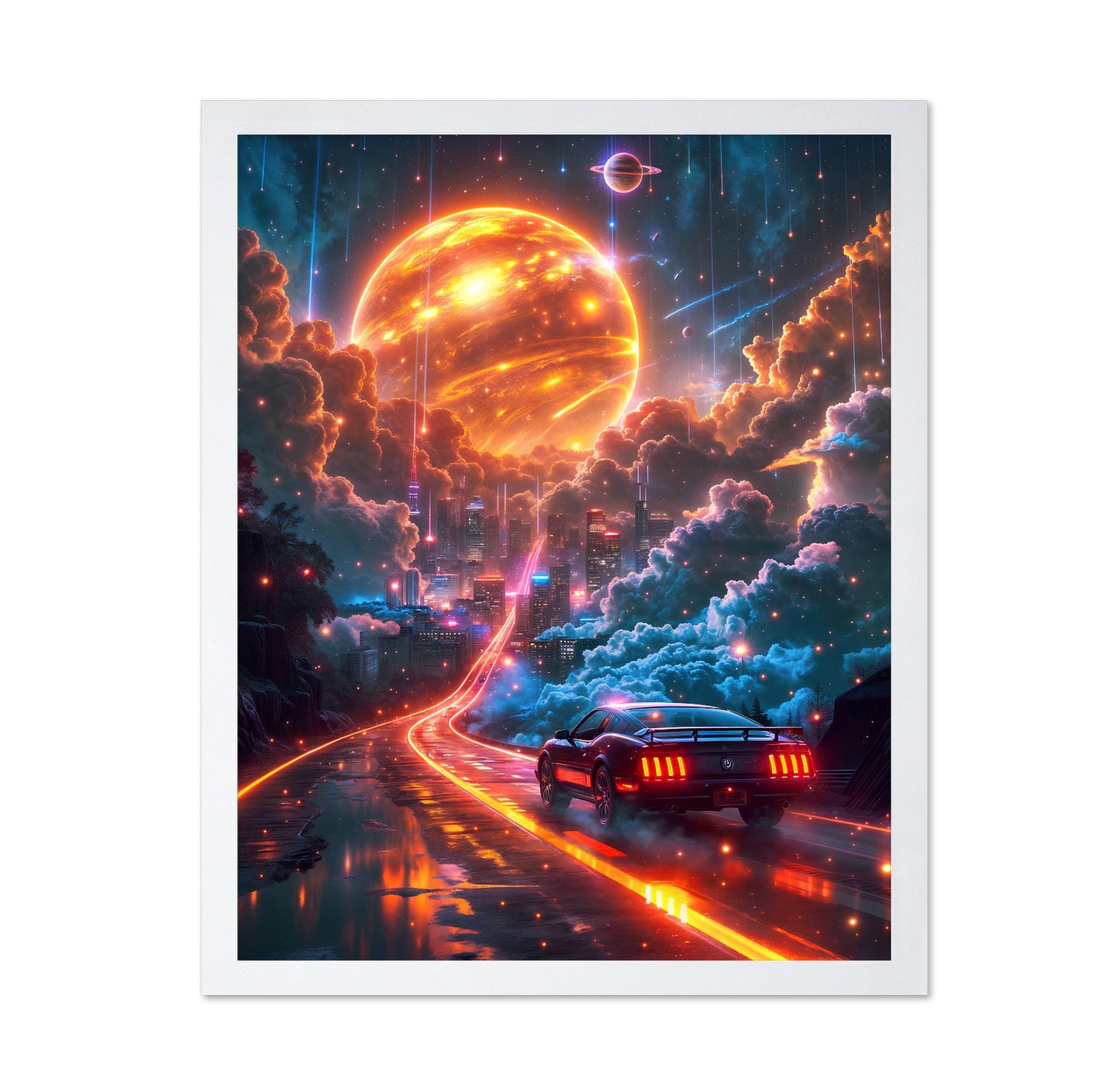 Cosmic Neon Drive