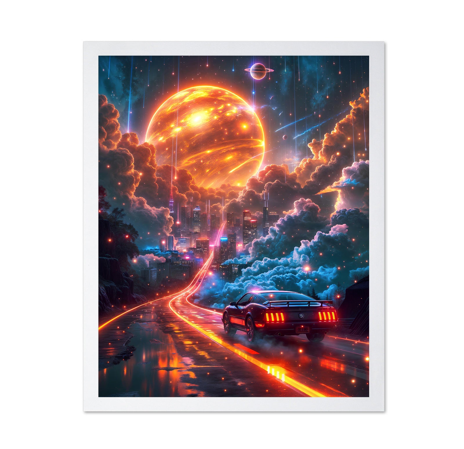 Cosmic Neon Drive