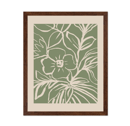 Minimal Botanical Sketch