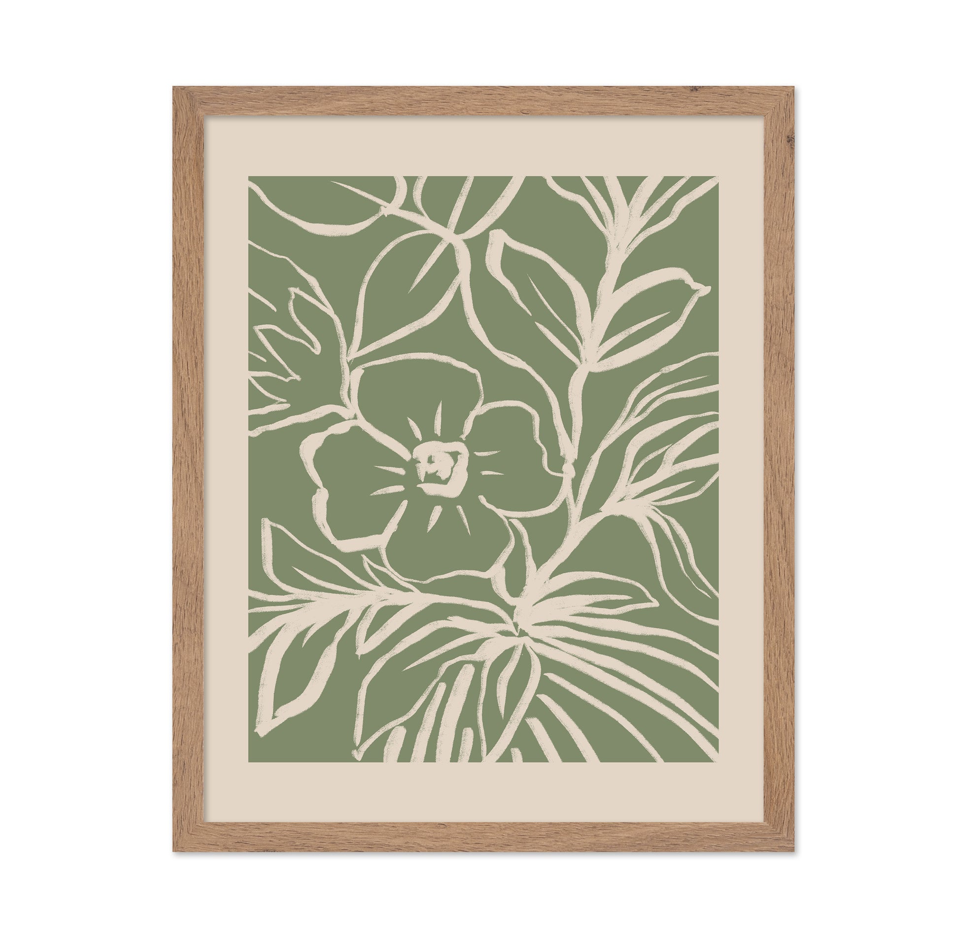 Minimal Botanical Sketch