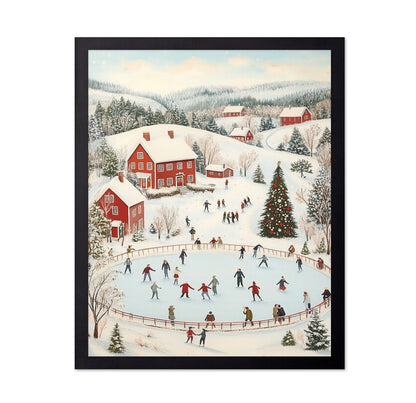 Winter Ice Skating Village