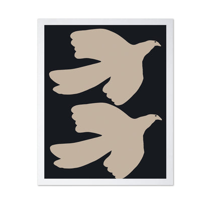 Abstract Flying Birds