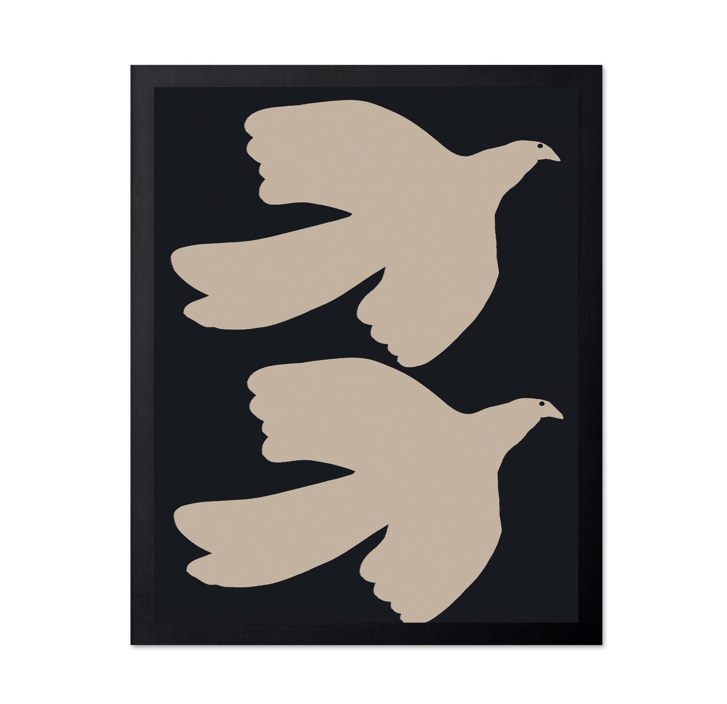Abstract Flying Birds