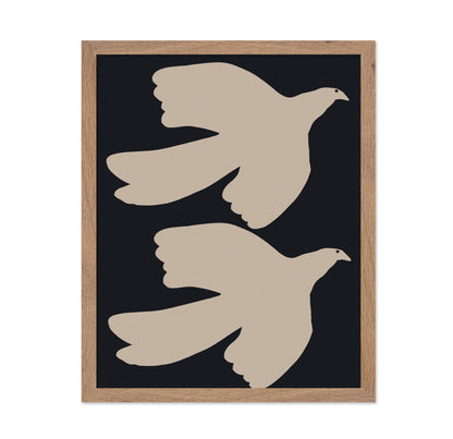 Abstract Flying Birds