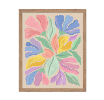 Colorful Pastel Floral Bouquet