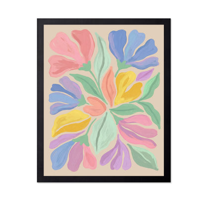 Colorful Pastel Floral Bouquet
