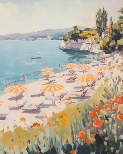 Sunny Beach Scene