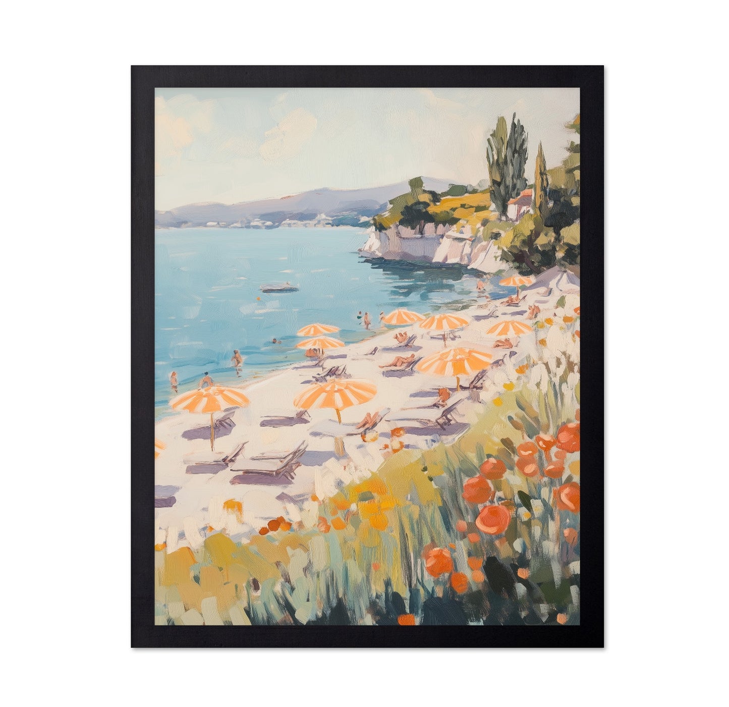 Sunny Beach Scene