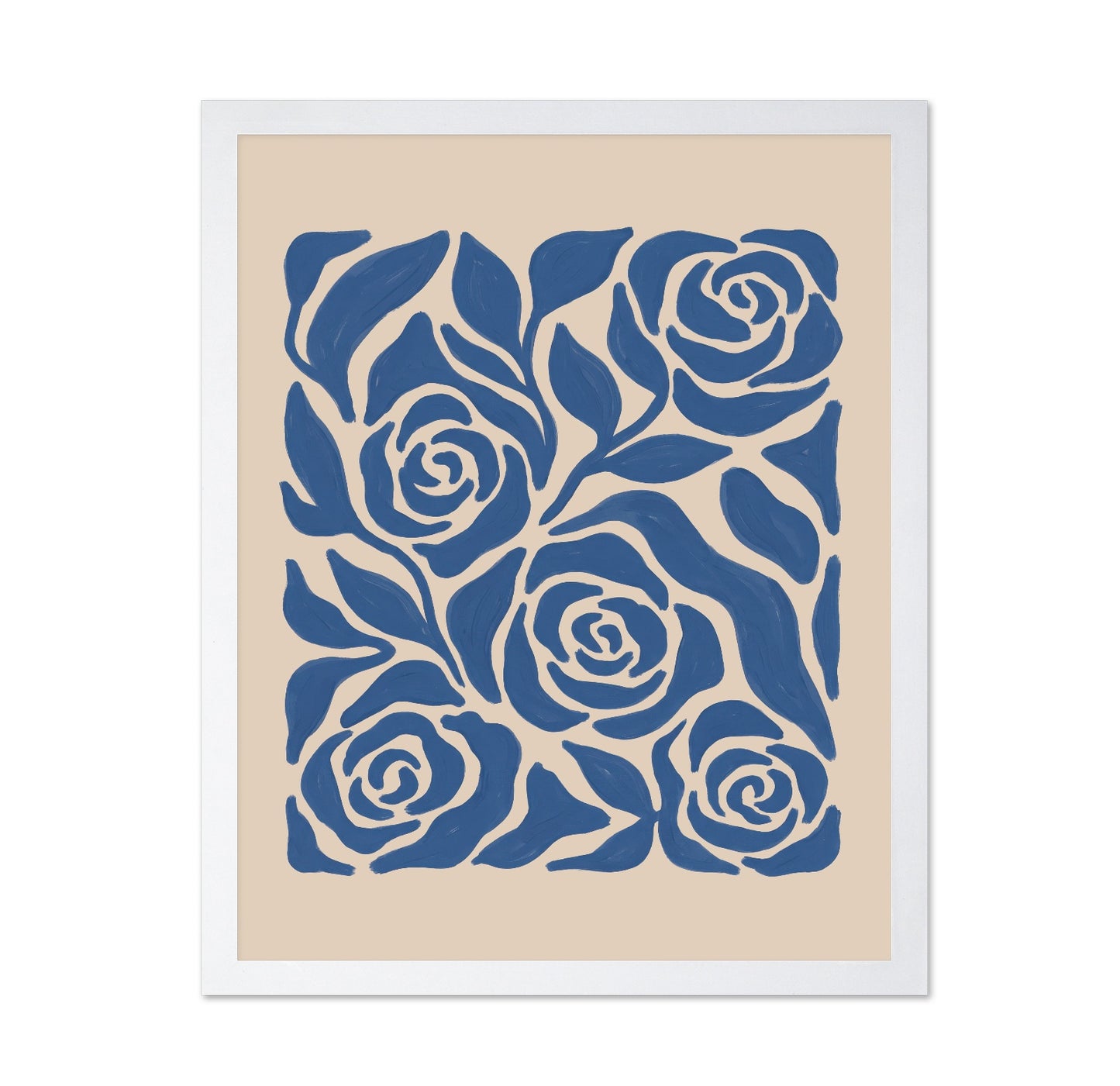 Blue Rose Pattern