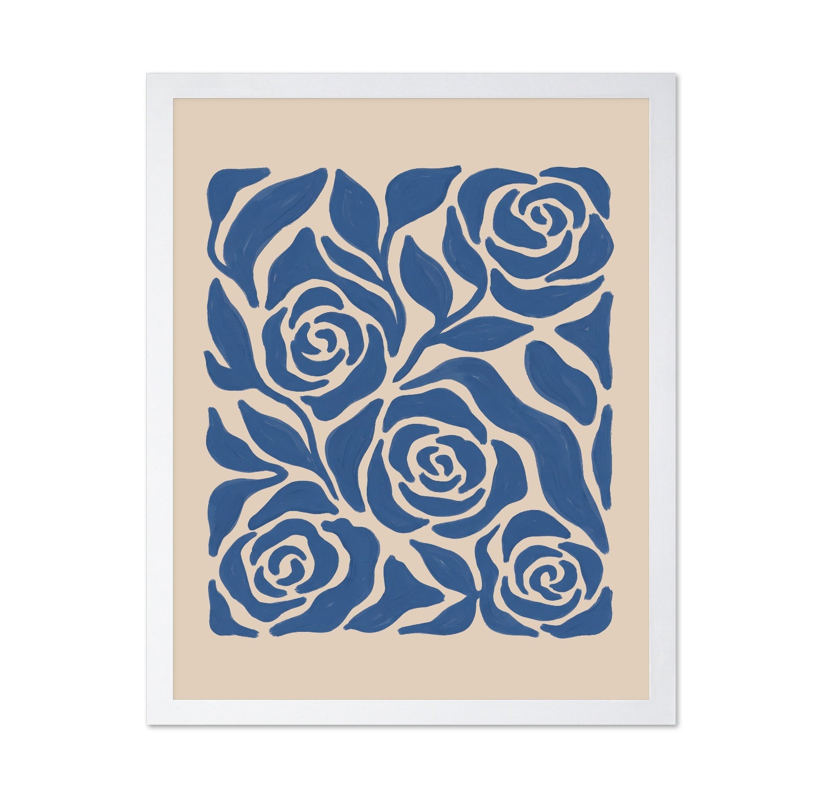 Blue Rose Pattern