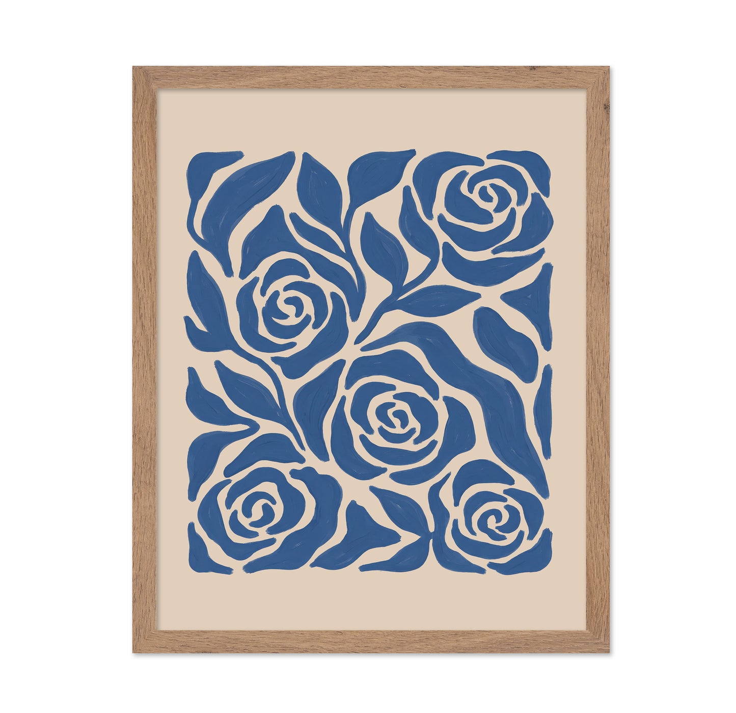 Blue Rose Pattern
