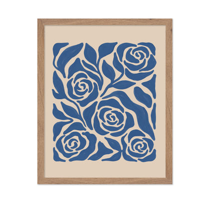 Blue Rose Pattern