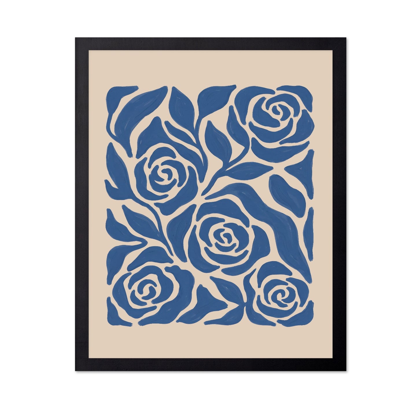 Blue Rose Pattern