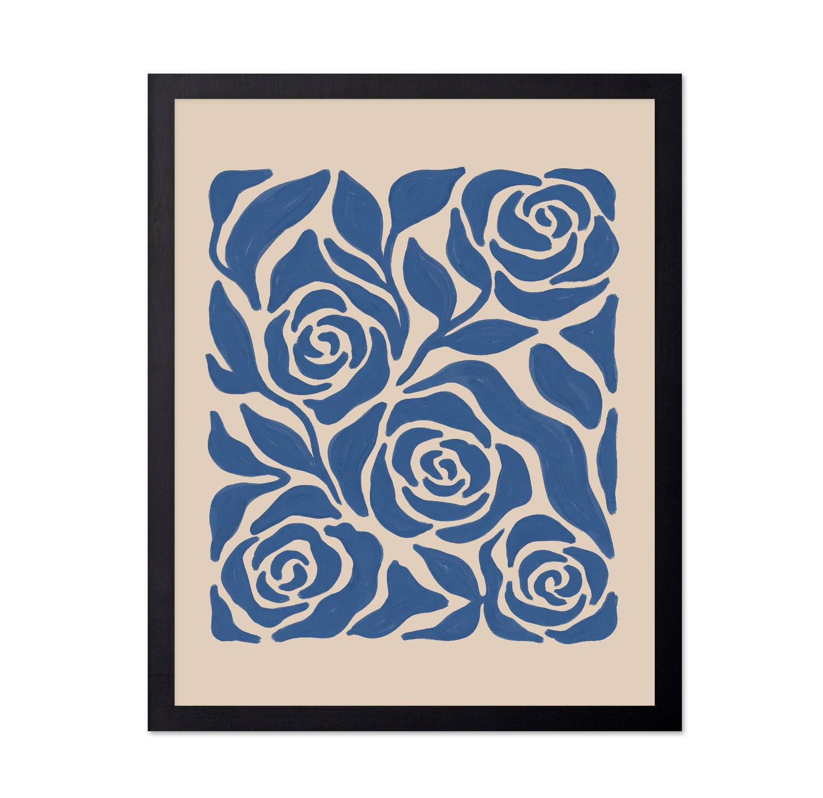 Blue Rose Pattern