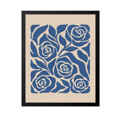 Blue Rose Pattern