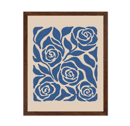 Blue Rose Pattern
