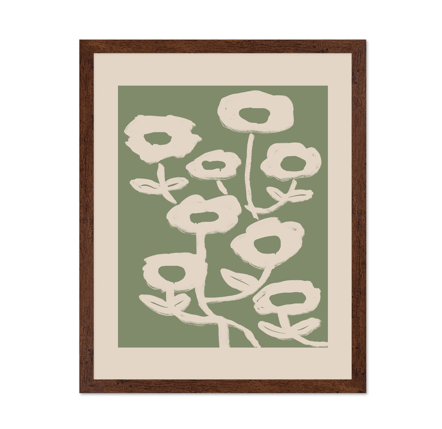 Abstract Floral Shapes No1