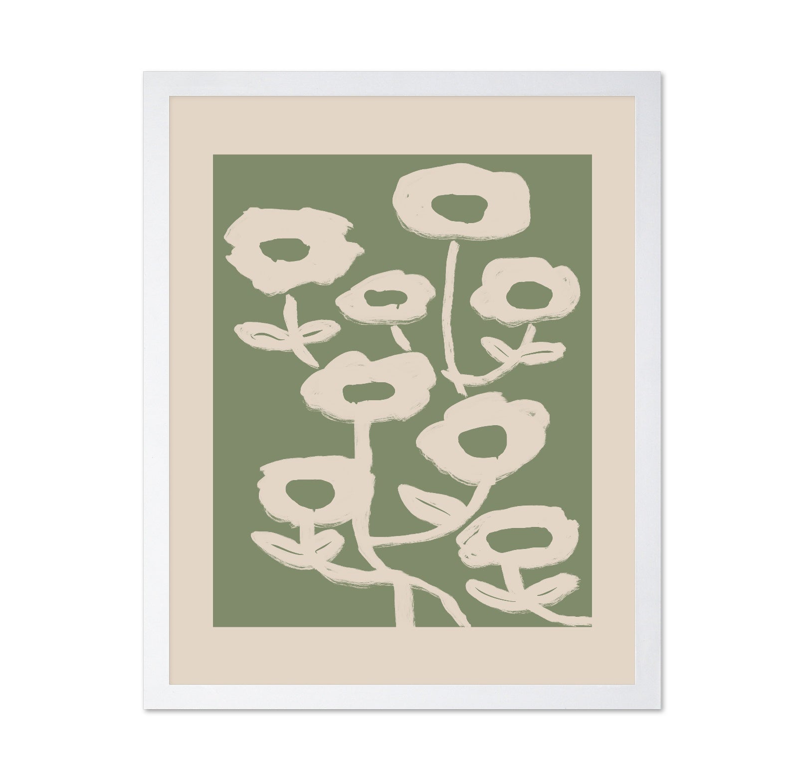 Abstract Floral Shapes No1