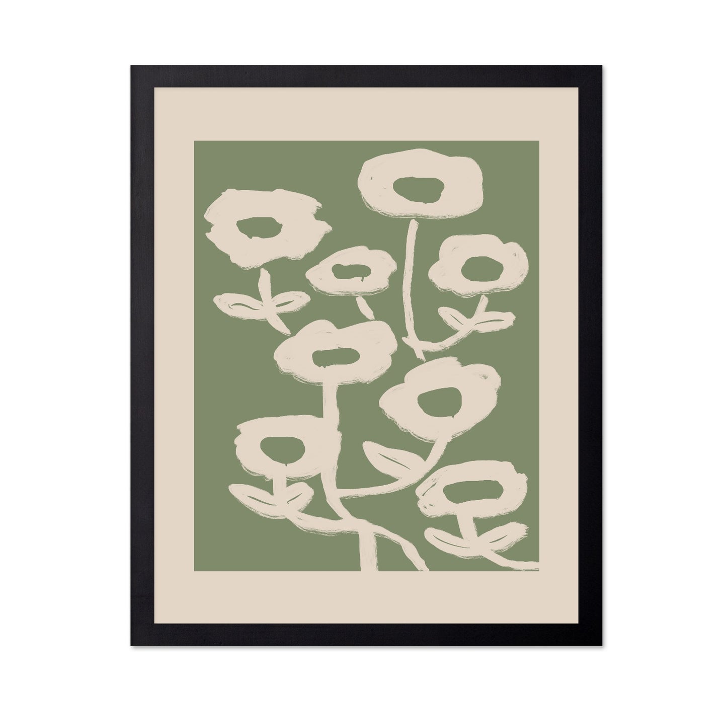 Abstract Floral Shapes No1