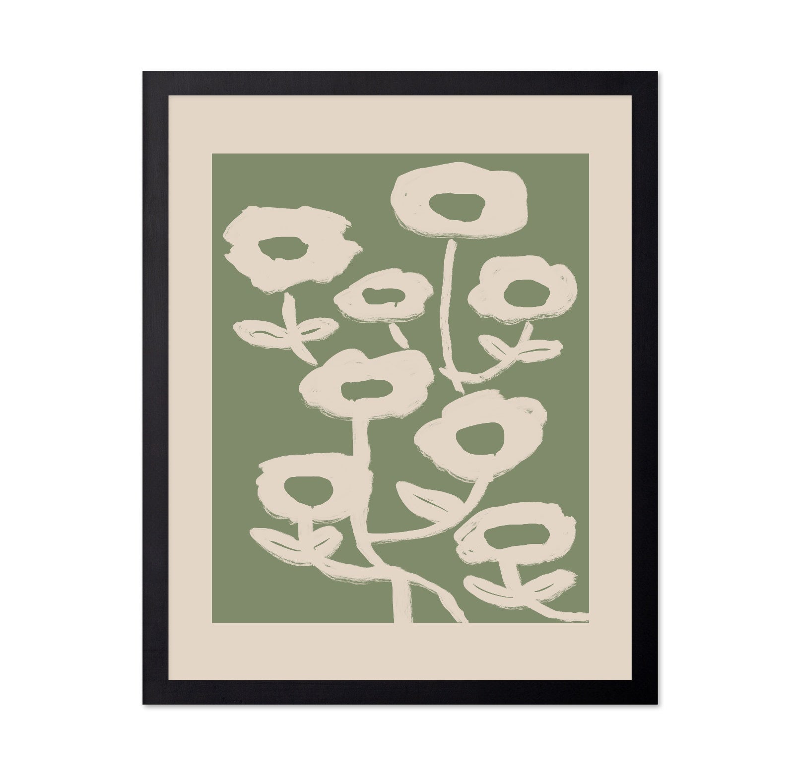 Abstract Floral Shapes No1