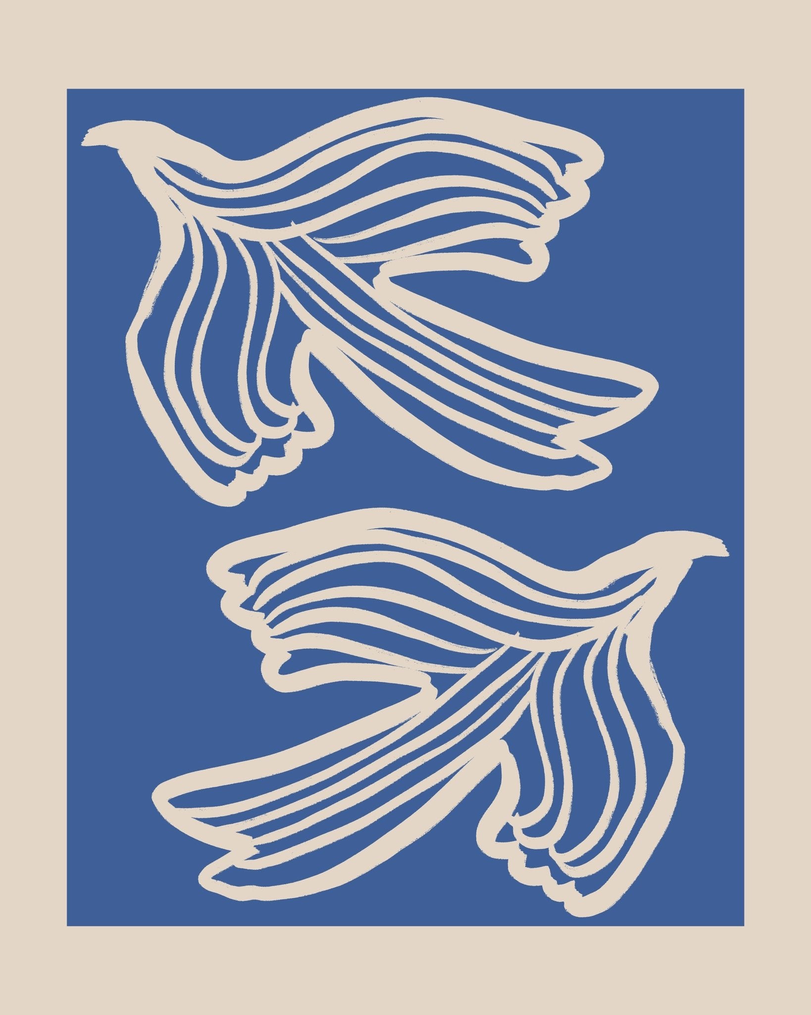 White Birds Blue