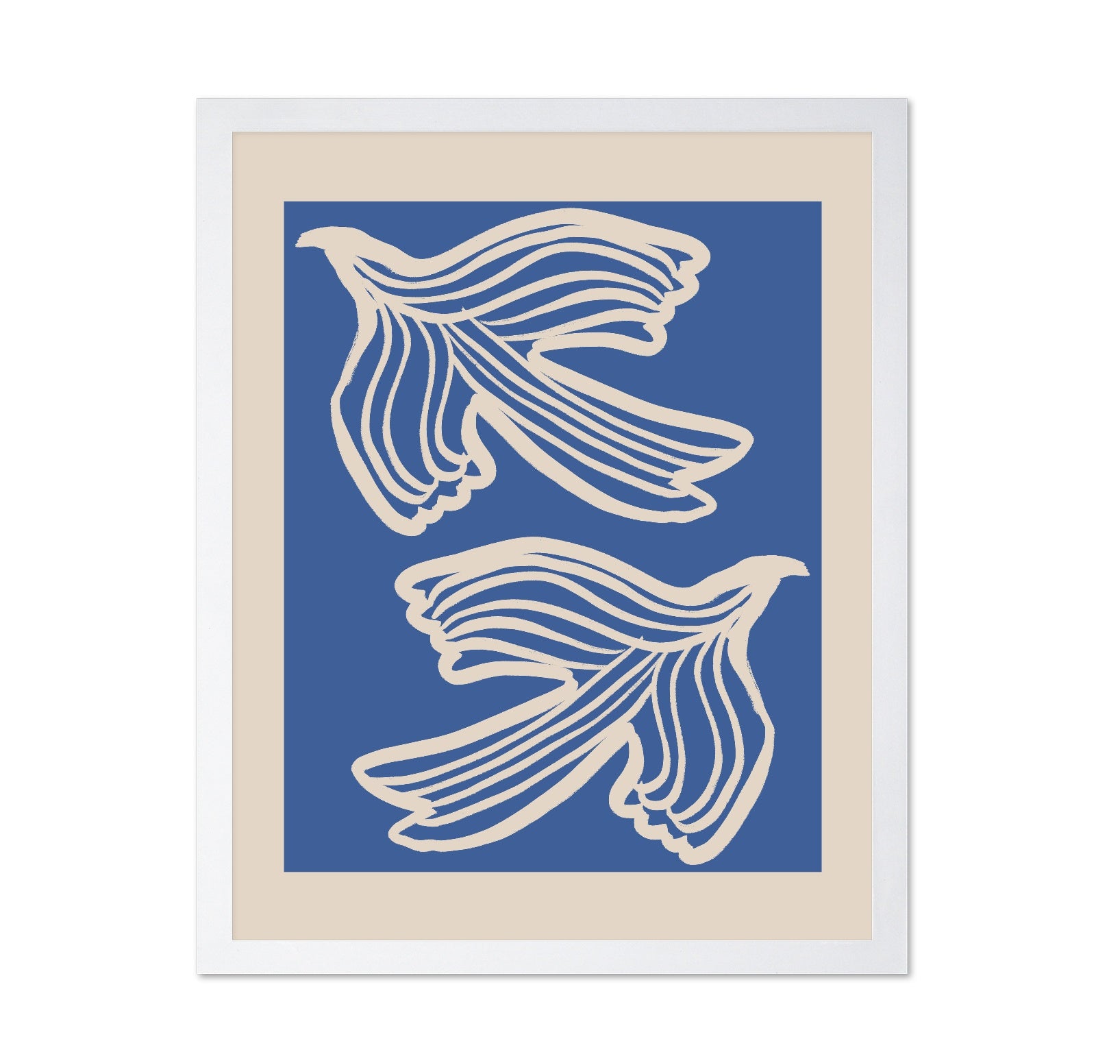 White Birds Blue