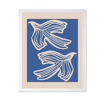 White Birds Blue