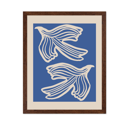 White Birds Blue