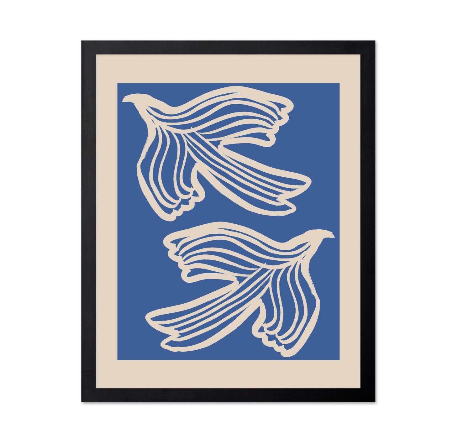 White Birds Blue