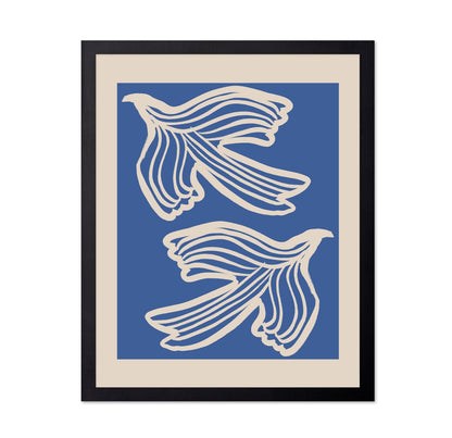 White Birds Blue