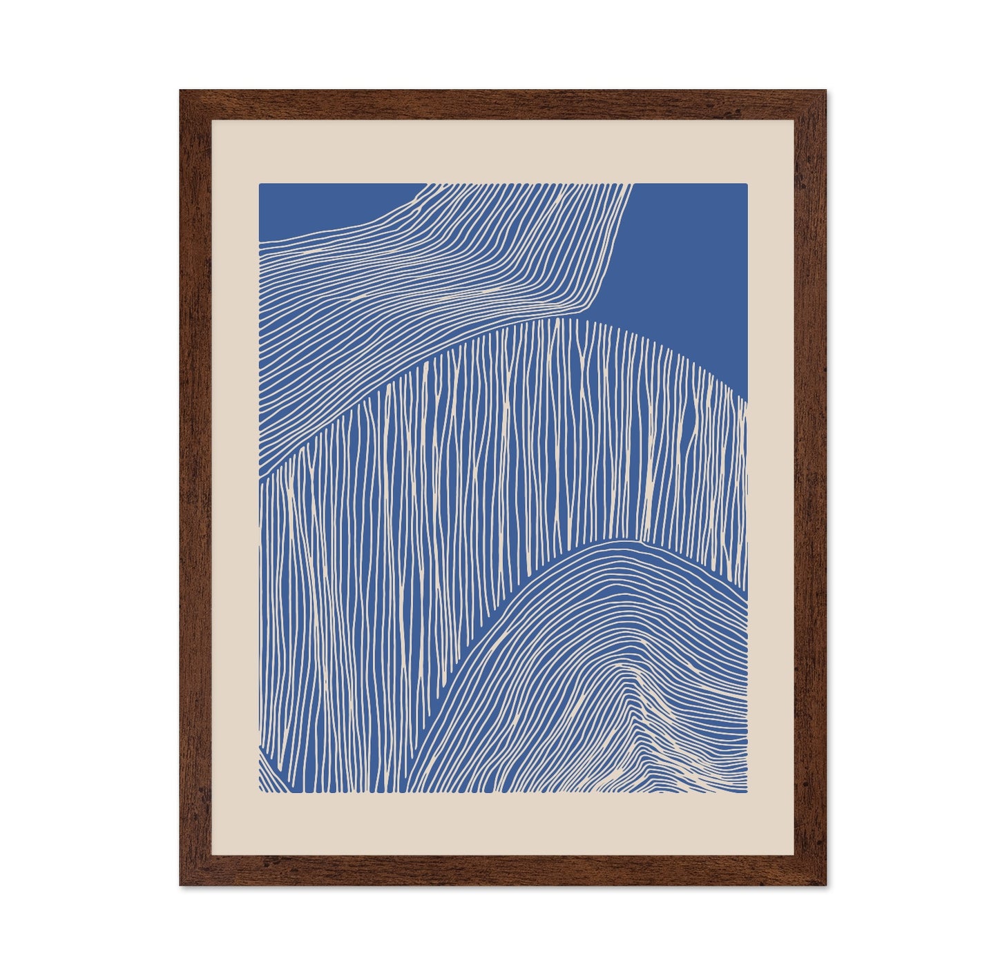 Blue Line Pattern