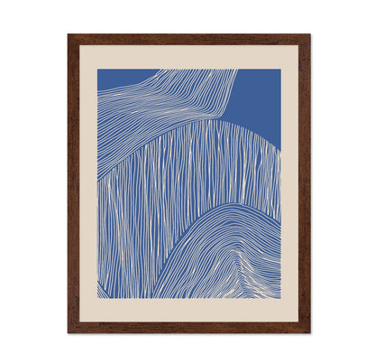Blue Line Pattern