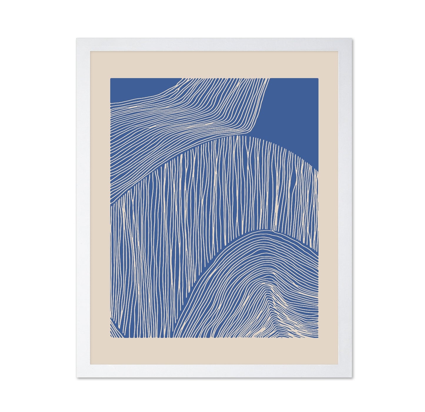 Blue Line Pattern