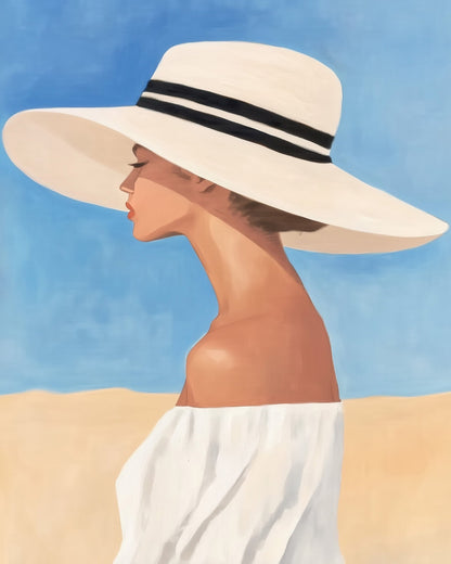 Woman With Sun Hat
