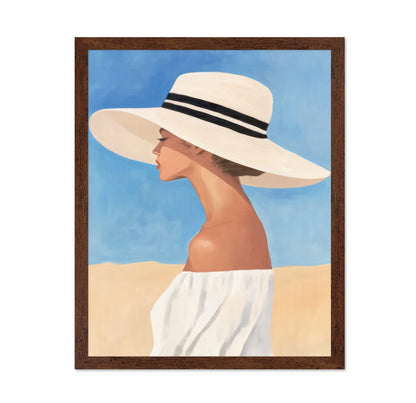Woman With Sun Hat