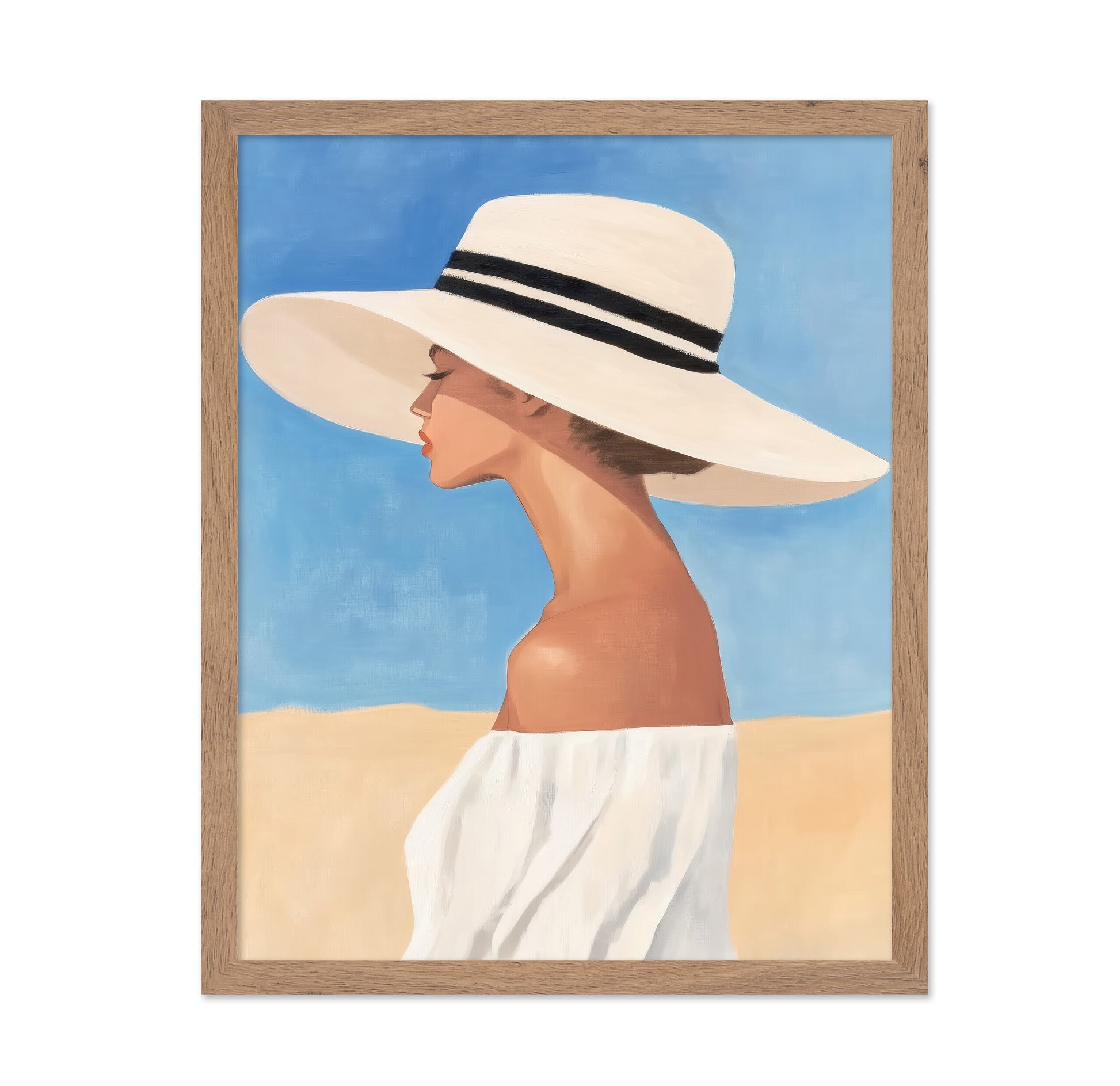 Woman With Sun Hat
