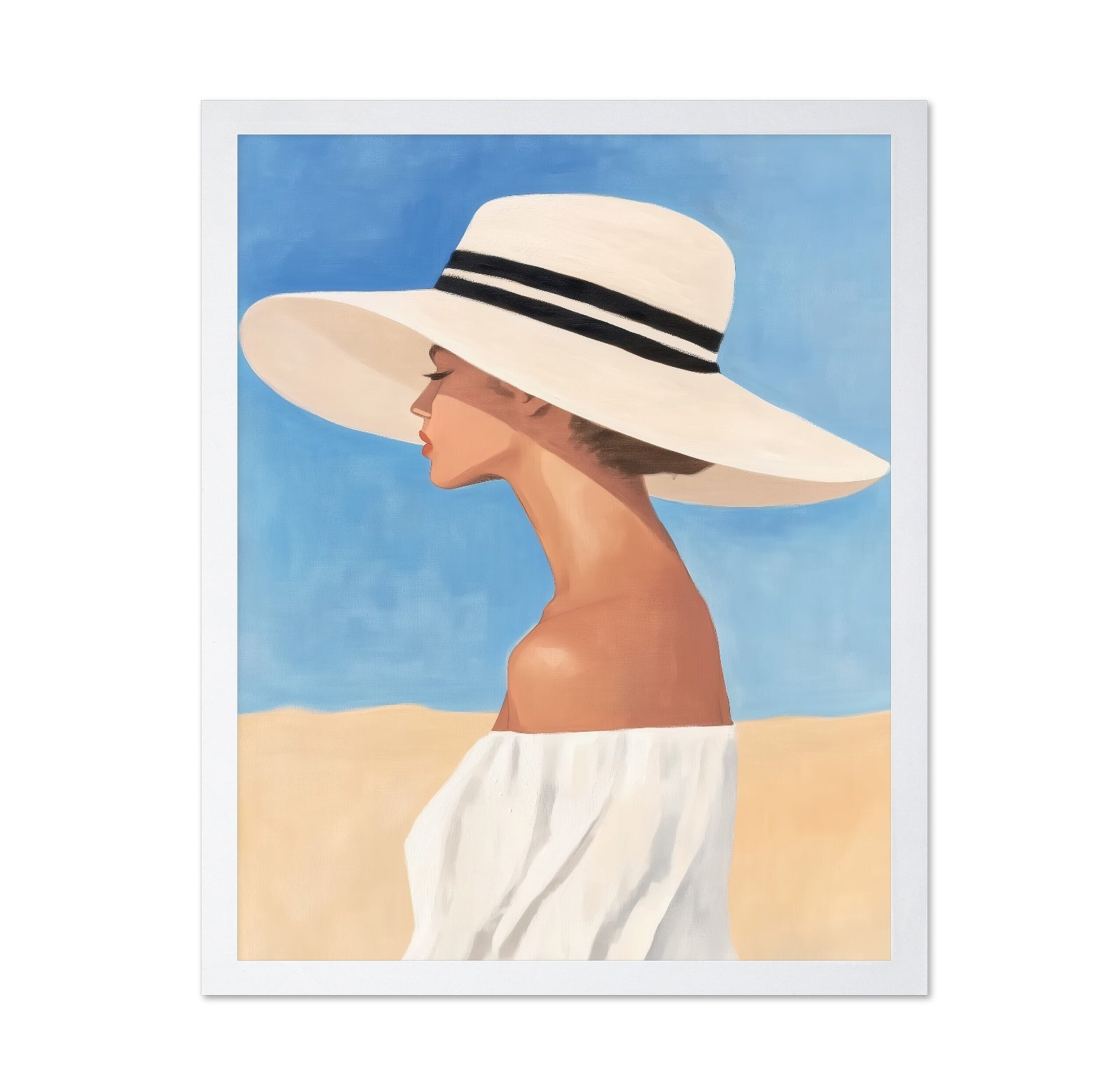 Woman With Sun Hat