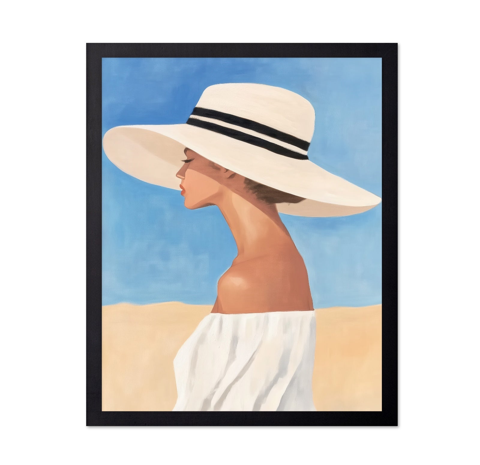 Woman With Sun Hat