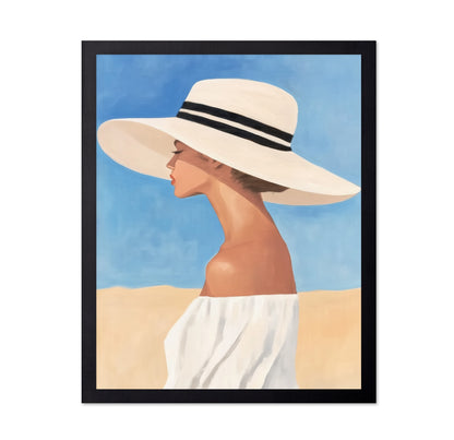 Woman With Sun Hat