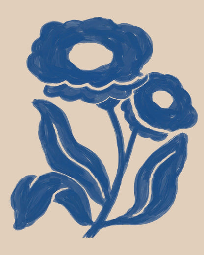 Blue Flower Bouquet