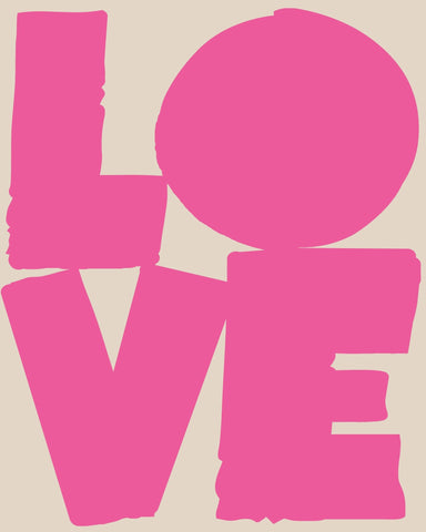 Pink Love Typography