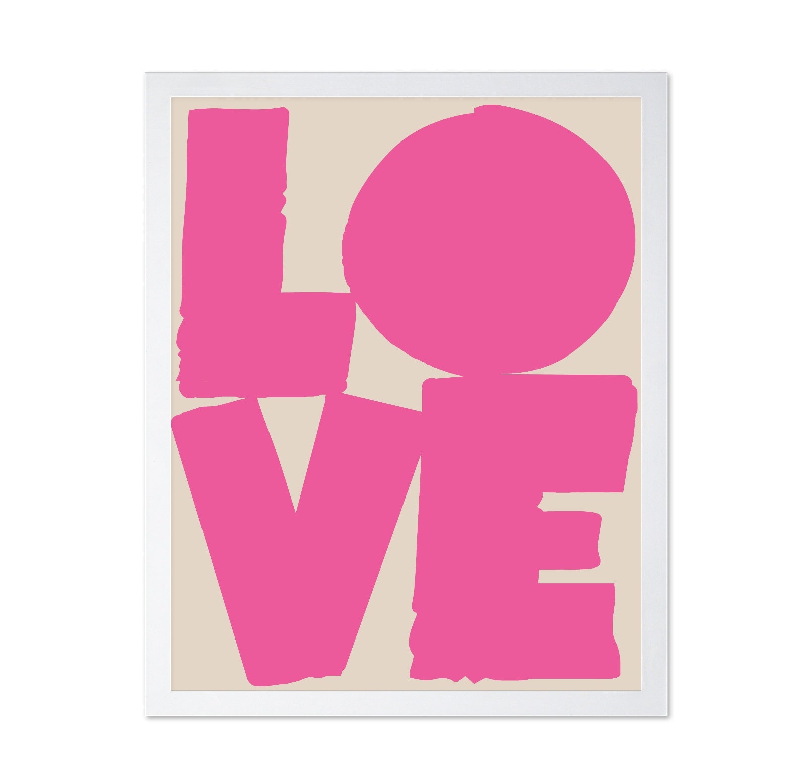 Pink Love Typography